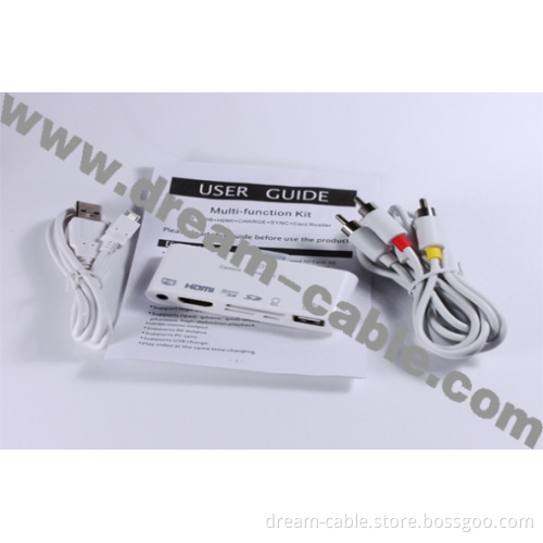 Multi Camera Connection Kit 6 in 1 for iPad